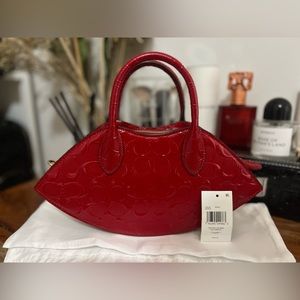 Coach Red Lip Bag